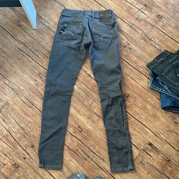 Size 26 Grey Cody G-Star Skinny Jeans - Picture 3 of 6